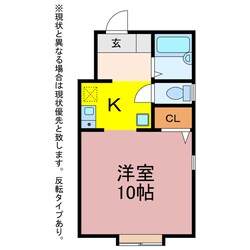 ミューズイン片西　A・B・Cの物件間取画像